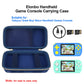 Elonbo Carrying Case for TEBIYOU/ Great Boy/ Beico Handheld Game Console Retro Video Games  Portable Gaming Player Travel Storage Cover  Mini Arcade Electronic Toy Holder Bag  Blue+Blue