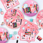 Makeup Birthday Party Supplies,165pcs Spa Party Decorations Set-Makeup Theme Party Decoration Plates Cups Napkins Banner Balloon