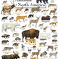 Masterpieces 1000 Piece Jigsaw Puzzle For Adults, Family, Or Youth - Land Mammals Of North America - 19.25'X26.75'