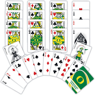 Ncaa Oregon Ducks Playing Cards, 2.5'' X 3.5