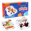 Rhyming Puzzle Sets Matching Game, Learn To Rhyme Puzzle Game, Animal Matching Cards, Educational Preschool Games, Aba Therapy Games, Speech Therapy Game