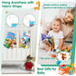Richgv 2 Packs Baby Books Toys 0-6-12 Months, Touch And Feel Soft Crinkle Books For Newborn Infant Baby 0-3-6-12 Months, Baby Valentines Gifts Shower Books Carseat Toys Christmas Stocking Stuffers