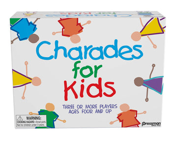 Pressman Charades For Kids - The 'No Reading Required' Family Game, 5''