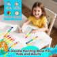 ROOCHKD Watercolor Painting Coloring Books Pocket Watercolor Paint Bookmarks, Mess Free Paint with Water Set, Travel Class Activ