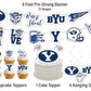 Byu Party Supplies (42 Pieces) For Byu Graduation, Tailgating And Birthday Party Decorations With Brigham Young University Couga
