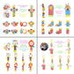 Baby Hanging Toy, Wrist Rattles, Rattle Socks, Handheld Wearable Washable Adjustable Rattle Toy, Newborn Present Baby Shower Birthday Gift Set For 0 1 2 3 Years Old Babies (12Pcs-J)