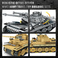WINGIFT WW2 Army Tanks Building Set, 1030 Pieces, German Panzer 38T & Tiger Tank, Plastic, Yellow, Model 66005, Gift for Teens & Adults