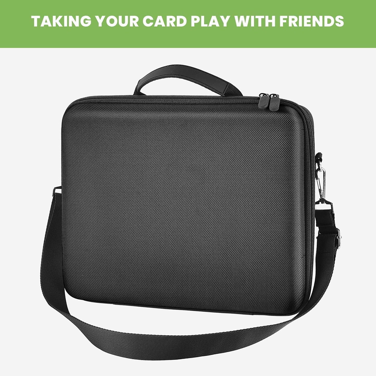Card Deck Case For Trading Cards, Card Storage Box Holder For Magic The Gathering Booster/For Cards Against Humanity/For Cah Tcg Mtg Commander/For Yugioh/Football/Topps Sports Collectible Cards(Grey)
