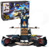 DC Comics Batman  Ultimate Transforming Batmobile Playset  2-in-1 Playset with limited availability Figure and Glider  Lights  Sounds  Kids Toys for Boys and Girls 4+