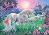 Ravensburger - Unicorns in The Moonlight - 100 Piece Glow in The Dark Jigsaw Puzzle - Mystical  Bold & Colorful Imagery of Unicorns - enhanced Quality - Ideal Gift - Screen-Free Fun - Children Age 6+