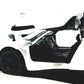 Kinsmart 2016 Pagani Huayra White 5' 1:38 Scale Die Cast Metal Model Toy Car W/Pullback Action