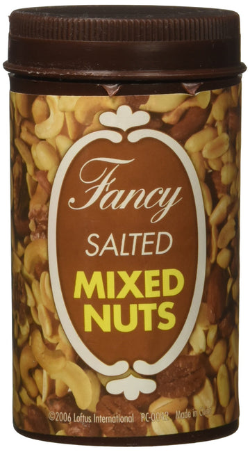 Loftus International Fancy Salted Mixed Nuts - Brown - Model CA-14647010