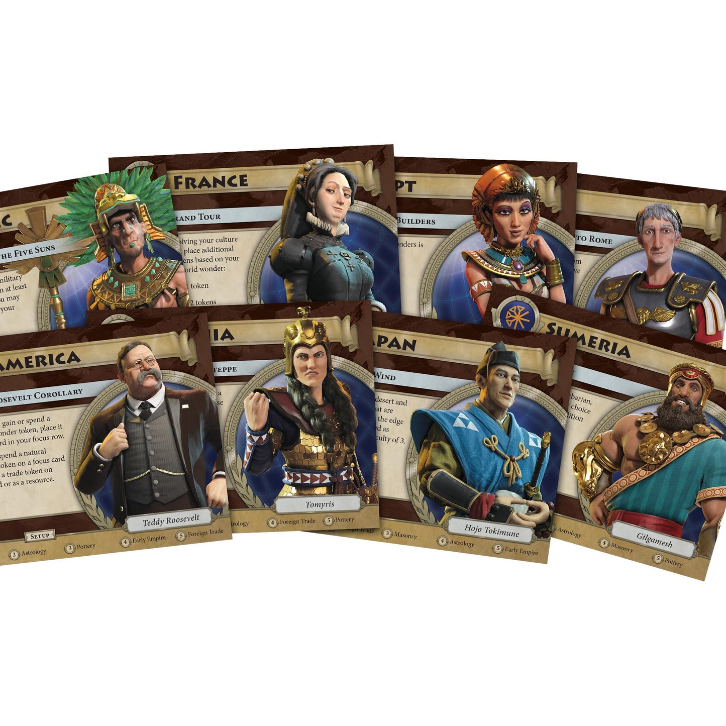 Asmodee Civilization: A New Dawn Board Game, Strategy Game for 2-4 Players, Ages 14+, Medium Size, Paper Material