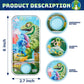 Chalyna 4 Pcs Handheld Water Games Water Ring Toys Multi Color Ring Toss Game Without Water Road Trip Toys Birthday Gift For Kids Party Favors Bag Fillers Pastime(Animal Style)