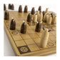 Marbles Hnefatafl Strategy Game - Wooden Board for Kids & Adults, Model 6044862, Plastic, Two Player