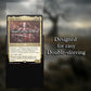 Digital Sorcery Studio Vampire Knight Game Card Sleeves 102 Pack - Perfect Fit For Mtg Vampire Commander Decks - Premium Card Sl