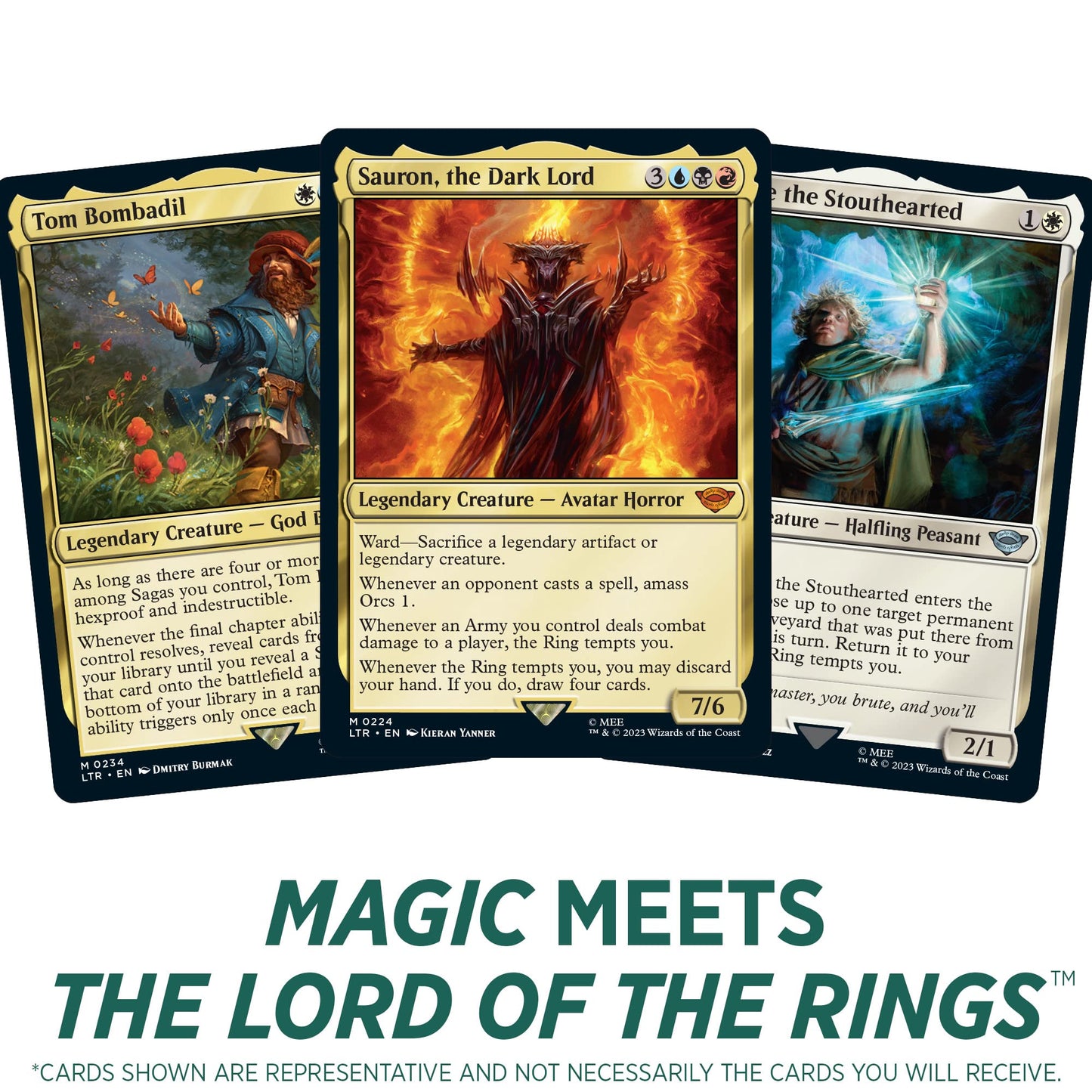 Magic The Gathering Tales of Middle-Earth Set Booster Box - 30 Packs (360 Cards) - Various - Model D15230000