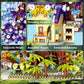 Pqkie Tree House Building Set,3049 Pcs Friendship Treehouse Street View Building Kit,Stem Creative Forest House Micro Blocks Toy
