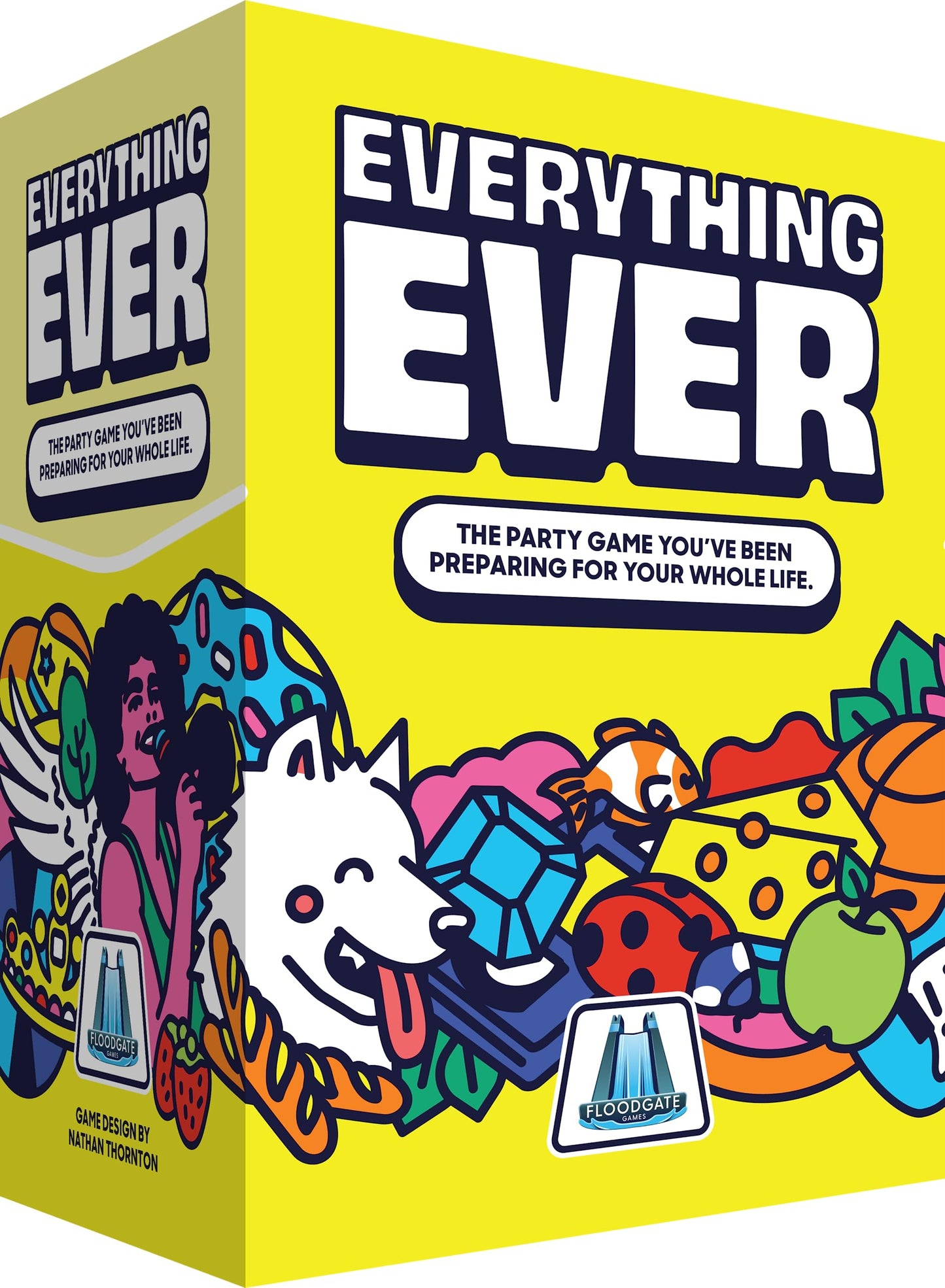 Everything Ever Card Game | Fun Family Games For Adults, Teens, & Kids | Fun Quick Party Game | 20 Minutes | Ages 12 And Up | For 2 To 10 Players | Easy To Learn