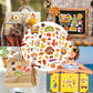 Fall Stickers Autumn Stickers For Kids 640Pcs Thanksgiving Maple Leaves Stickers Hello Fall Stickers Envelope Thanksgiving Party