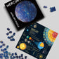 Antelope - 1000 Piece Puzzle For Adults, Mercury Jigsaw Puzzles 1000 Pieces, Space Puzzle, Planet Round Puzzle,Circle Puzzle, Solar System Puzzle, High Resolution, Matte Finish, No Dust Space Puzzle
