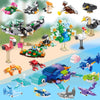 Party Favors For Kids - 20 Pack 583Pcs Animals Building Blocks Toy Set For Birthday Valentines Easter Christmas Classroom Prizes