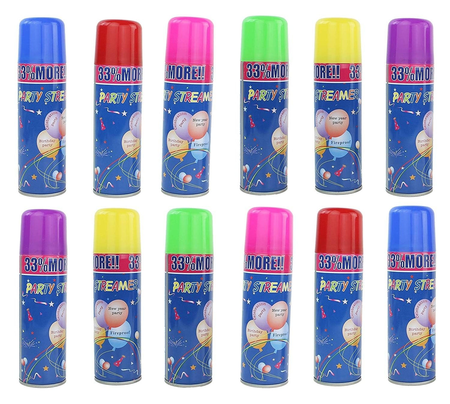Whoa...Stuff!! Box Party String, Blue, 24 Can