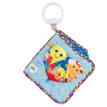 Lamaze Fun with Feelings Soft Baby Book - High Contrast Baby Book with Crinkly Cloth Pages - Sensory Books for Babies Ages 9 Mon