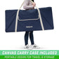 Gosports 4 Foot Width Giant Portable 4 In A Row Game - Huge Size With Carry Case And Rules, Brown