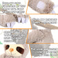 Queekay 2 Packs Sloth Stuffed Animal Hanging 18 Inch Three Toed Sloth Plush Toy With Hook And Loop Hands For Teens Adults Gifts Decors(Gray)