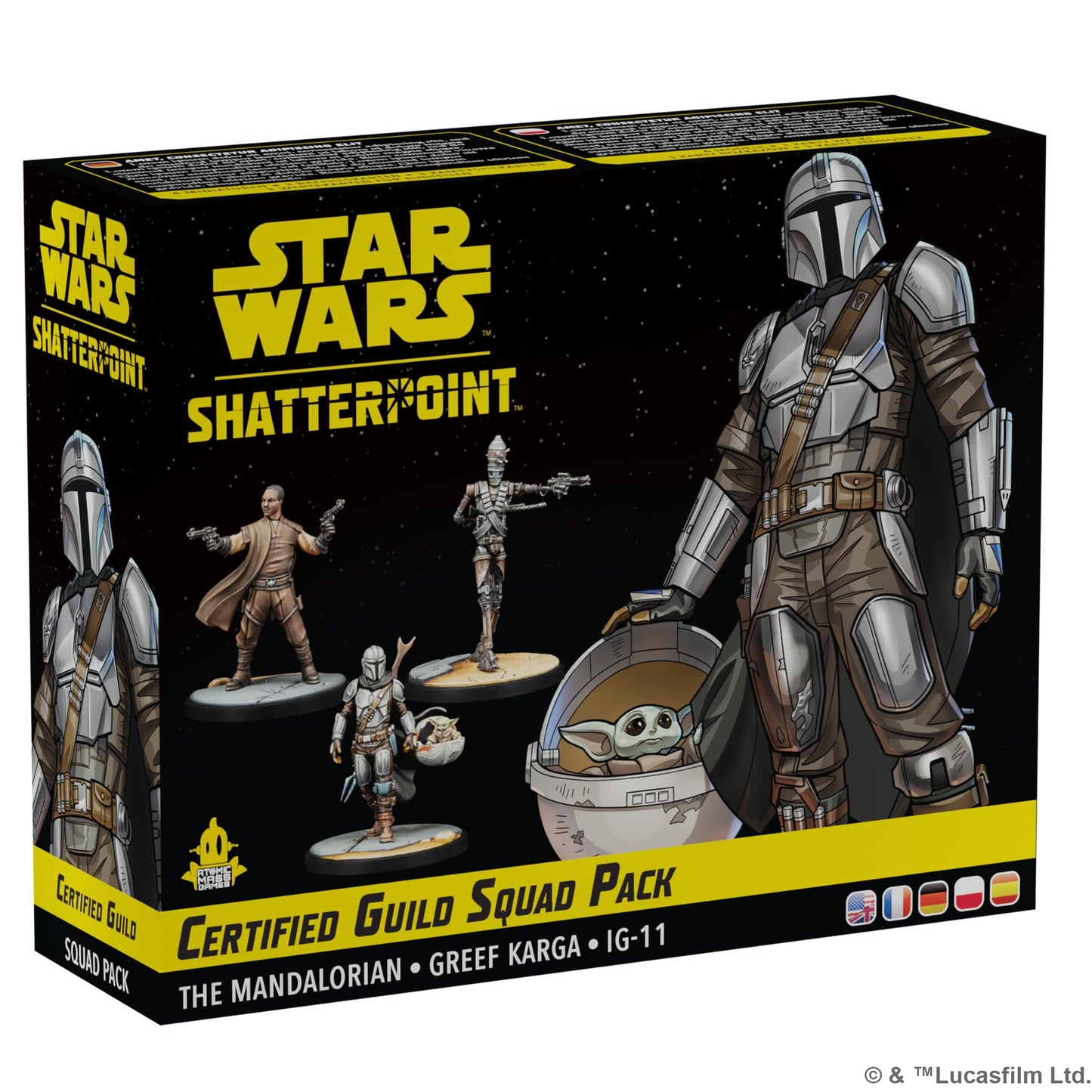 Star Wars Shatterpoint Certified Guild Squad Pack - Tabletop Miniatures Game, Strategy Game For Kids And Adults, Ages 14+, 2 Pla