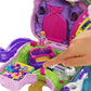 Polly Pocket Unicorn Party Playset - Standard Size, Multicolor Plastic, Model GVL88
