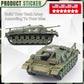 Maozyhomie U.S Toy Tank And Army Men Toys Playset, 2Pc Tank-5 Models And 10Pc Toy Soldiers, Olive Drab Green 1:72 Military Vehic