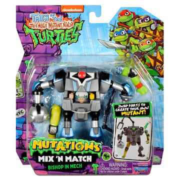 Tales of Teenage Mutant Ninja Turtles: Mutations Mix and Match 4.5-Inch Bishop Action Figure