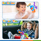 Richtim Bath Toys Toddlers Suction Toys: 6 Pack Colorful Textured Suction Bath Toys For Bathtime - Baby No Hole Bath Toys