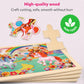 Synarry Large Unicorn Princess Fairy Wooden Puzzles For Girls Gift Box(12.2*9.4 In) - Fsc Certified, 24 Pcs Puzzles For Kids Ages 4-6, Puzzles For Toddlers 3-5, Unicorn Toys Gifts For 3 4 5 Year Old
