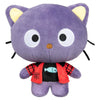 Hello Kitty Chococat 8-inch Punks Plush - Official Sanrio Product, Polyester, Model HKT0487, Ages 6+