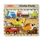 Melissa & Doug, Puzzle Chunky Construction