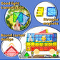 Magnetic Tiles - Road Set, Magnetic Building Blocks, Preschool Montessori Toys Gift For 3+ Year Old Boys And Girls, Sensory Trav