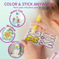 Klever Kits DIY Gel Art Suncatcher Kits for Kids, Paint Your Own Unicorn Window Art Kit with Photo Frame, Painting Arts and Craf