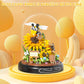 548 PCS Micro Brick Flower Bee Building Sets  Mini Blocks Animals Botanical Collection Blocks Model for mature-themed Toys  Home Decor and Office Art Creative Gift  for Teens Ages 6+ Kids