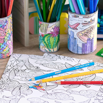 Crayola Colouring Pencils - Assorted Colours (Pack Of 24) | A Must-Have For All Kids Arts & Crafts Sets | Ideal For Kids Aged 3+