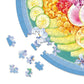 Ravensburger 500 Piece Round Jigsaw Puzzle - Circle of Colors, 20.5" Diameter, Multicolor, Cardboard, Model 17351