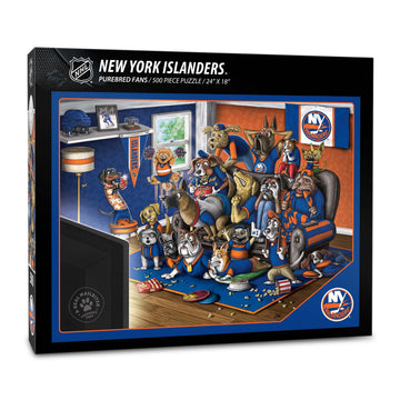 YouTheFan NHL New York Islanders 500 Piece Puzzle - Team Colors, Cardboard, Model 2502649