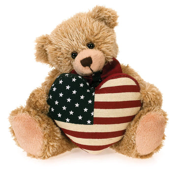 Plushland American Pillow Bear 11 Inches Adorable Beige Pillow Plush Stuffed Animal Toy For Kids Children