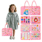 Aixmeet Toddler Montessori Toys, Sensory Busy Book, Busy Board For Toddlers 1234 Years Old, Preschool Learning Activities With L