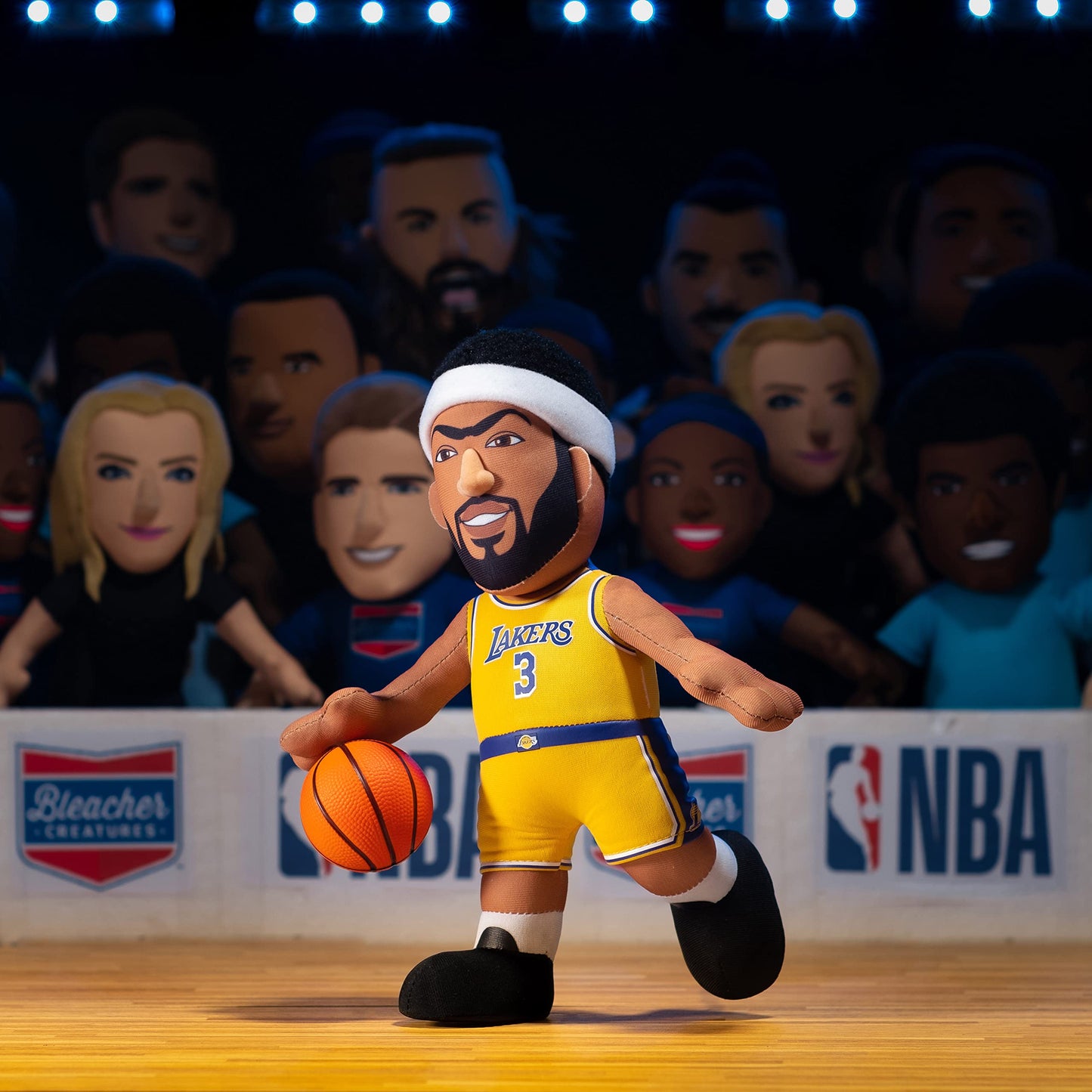 Bleacher Creatures Los Angeles Lakers Anthony Davis 10'' Plush Figure - A Superstar For Play Or Display