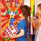 Hxezoc Circus Party Games, Pin The Noses On The Clown With 32 Pcs Nose Stickers, Large Carnival Clown Games Poster For Kids Birthday Party School Classroom Carnival Party Supplies