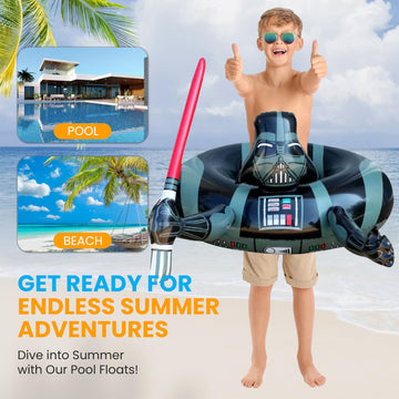Nino Star Products Pool Float Black Outdoor