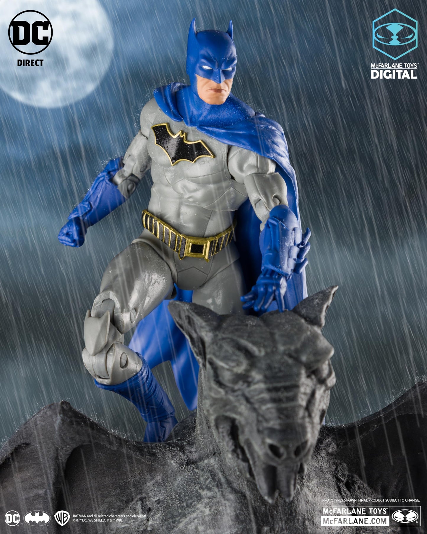 Mcfarlane Toys - Dc Direct Batman (Dc Rebirth) 7In Action Figure With Digital Collectible